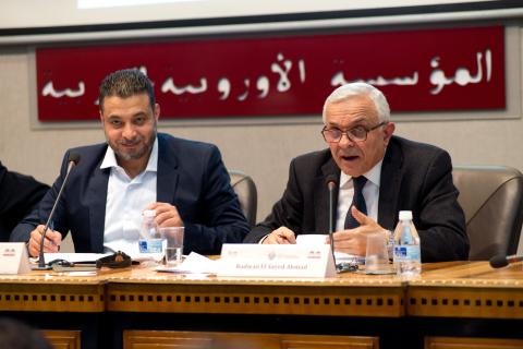 Yunis Qandil y Radwan El Sayed Ahmad